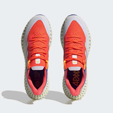 Running Orange adidas 4D FWD Shoes