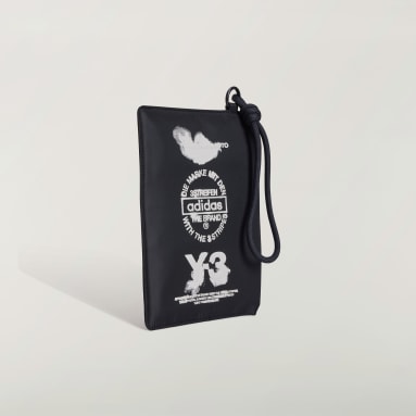 adidas Y-3 ロゴ入りマフラー ベージュ