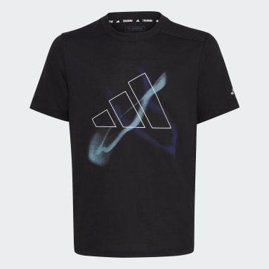 Boys Sportswear Black AEROREADY Graphic T-Shirt