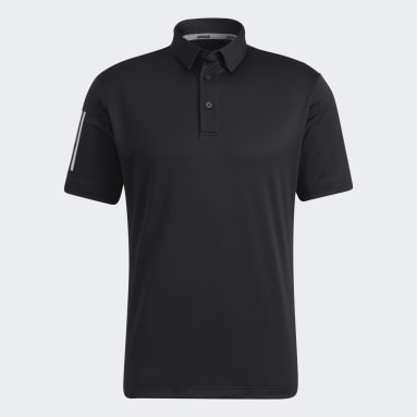 Men Golf Black AEROREADY Short Sleeve Polo Shirt