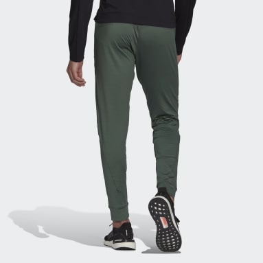 Pantaloni D4T Workout Warm Verde Uomo Sollevamento Pesi
