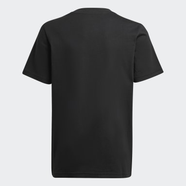 Kids Originals Black Juventus Essentials Trefoil T-Shirt