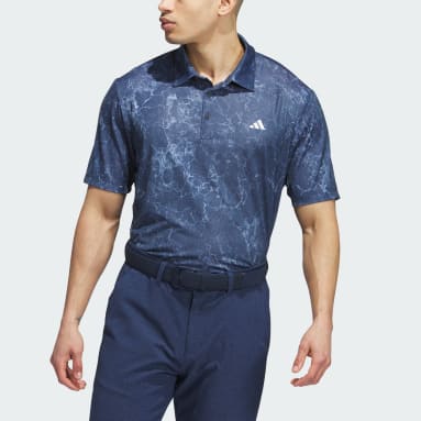Muži Golf modrá Polokošeľa Ultimate365 Print