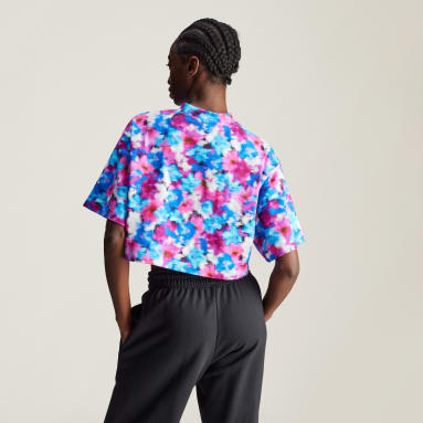 adidas by Stella McCartney Printed Crop Tee