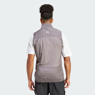 Men Training Brown HIIT Workout Translucent Vest