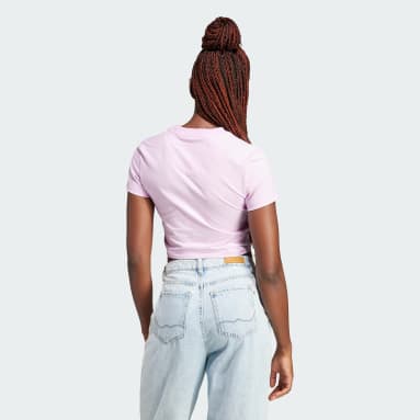 Camiseta Corta Lounge Morado Mujer Sportswear
