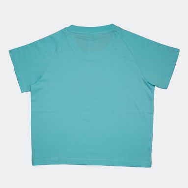 Girls 3-Stripes Crop T-Shirt