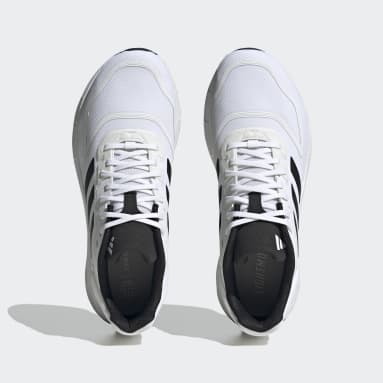 Men Running White Duramo 10 Shoes