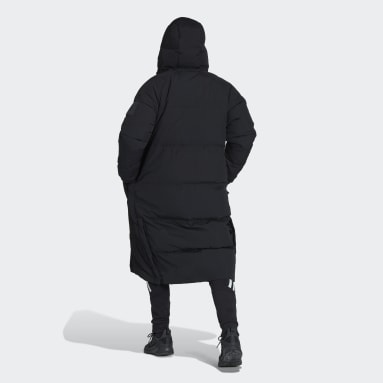 Muži Sportswear čierna Kabát Big Baffle Down