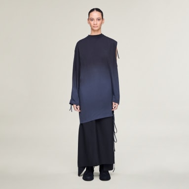 T-SHIRT Y-3 DIP DYE CINCHED DRAPE