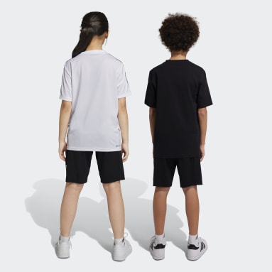 Kids Sportswear Black Train Essentials AEROREADY Logo Regular-Fit Shorts