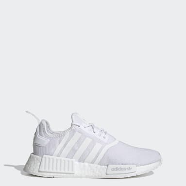 all white adidas nmds