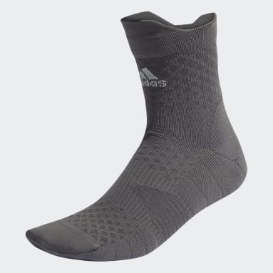 Löpning Grå adidas 4D Quarter Socks