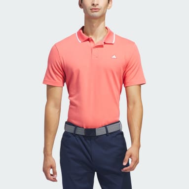 Men Golf Red Go-To Piqué Golf Polo Shirt