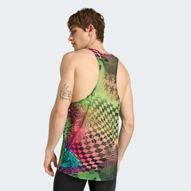 adidas x Jeremy Scott Pride Allover Print Αμάνικη μπλούζα