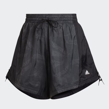 Shorts Tejidos adidas Sportswear Livianos Negro Mujer Sportswear