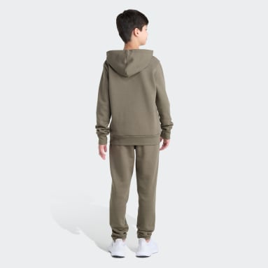 Essentials 2-Piece Long Sleeve Fleece Pullover & Jogger Set