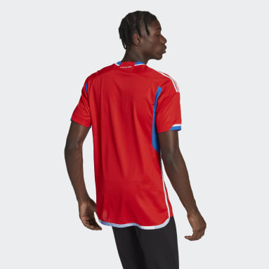 Camiseta Uniforme de Local Chile 22 Rojo Hombre Fútbol