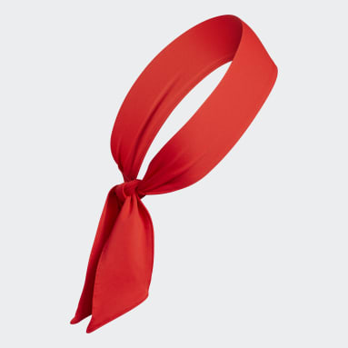 Training Red Alphaskin Tie Headband
