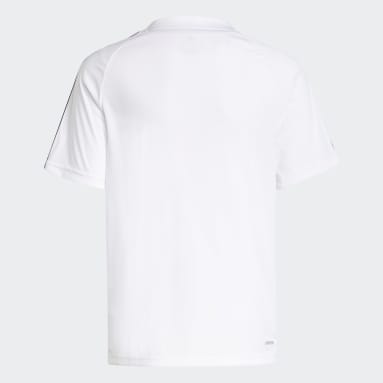 T-shirt adidas Sereno AEROREADY Bianco Ragazzo Sportswear