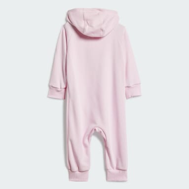 Essentials 3-Stripes French Terry Bodysuit Kids