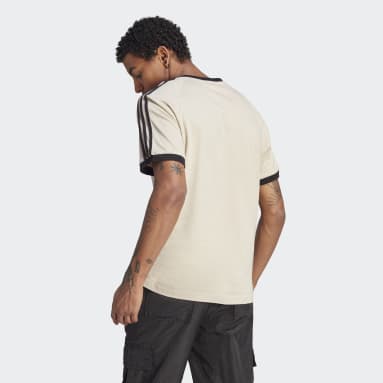 Polo Adicolor Classics 3 Tiras Beige Hombre Originals