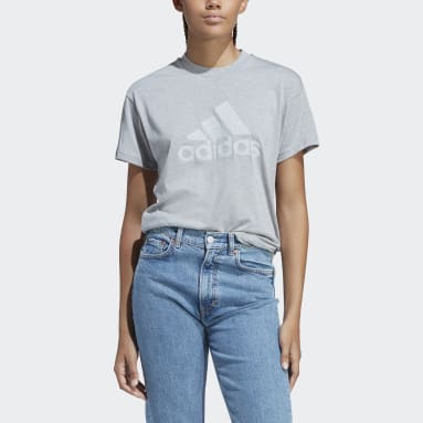 adidas Grey T-Shirts