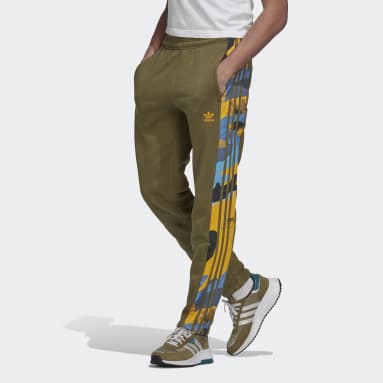 Muži Originals zelená Sportovní kalhoty Camo Series