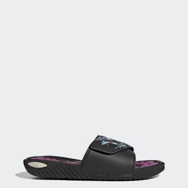 Men Lifestyle Black Reptossage Yu-Gi-Oh! Slides