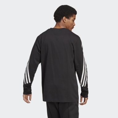 Men Sportswear Black Future Icons 3-Stripes Long Sleeve Tee