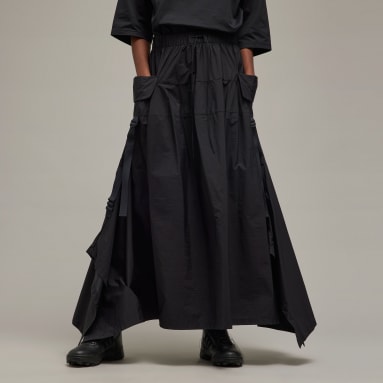 Women Lifestyle Black Y-3 Utility Skirt