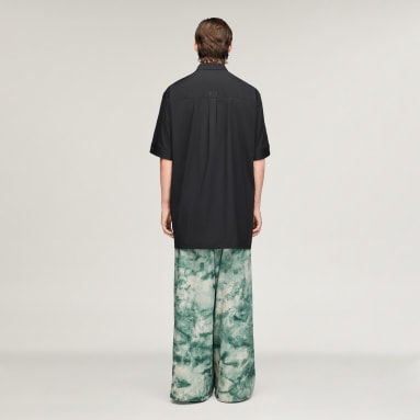 Y-3 RAW EDGE 3 STRIPES AOP WIDE PANTS