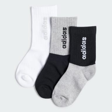 Meias – Criança (3 pares) Preto Criança Ginásio E Treino