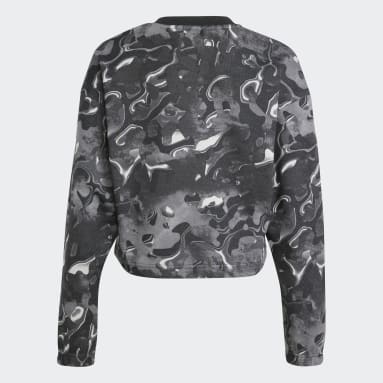 Sudadera Future Icons Allover Print (Adolescentes) Gris Niña Sportswear