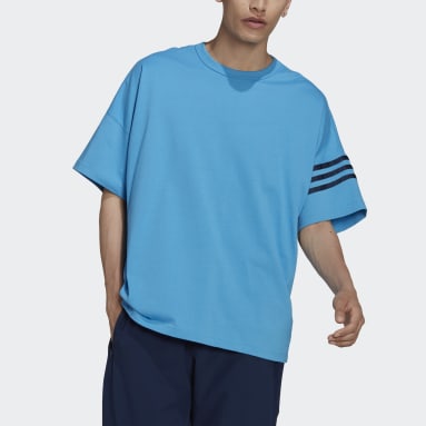 Polera Adicolor Neuclassics Azul Hombre Originals