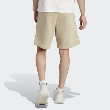 Men's Originals Beige Graphics Camo Stripe Shorts
