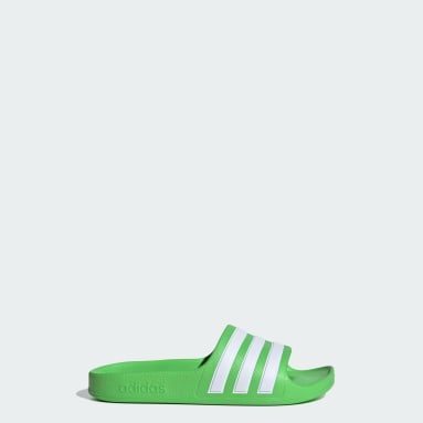 เด็ก Sportswear สีเขียว รองเท้าแตะ Adilette Aqua
