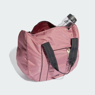 Women Gym & Training Pink Yoga Tote Bag
