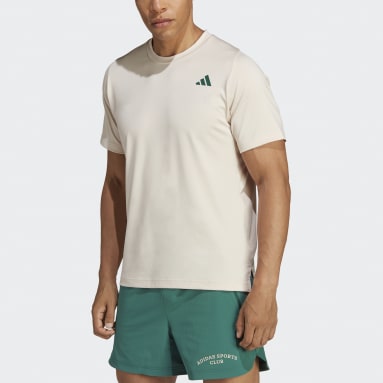 Sports Club Graphic T-skjorte Beige