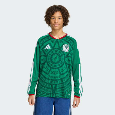 Jersey Local Selección Nacional de México 26 Manga Larga para Niños