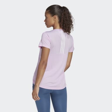 Polera AEROREADY Designed To Move 3 Tiras Morado Mujer Training