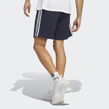 Muži Sportswear modrá Šortky Essentials French Terry 3-Stripes