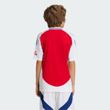 Youth Soccer Red Arsenal 24/25 Home Jersey Kids
