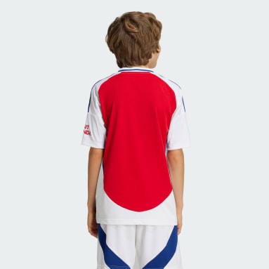 Maillot Domicile Arsenal 24/25 Enfants Rouge Enfants Football