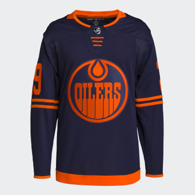 Maillot Oilers Draisaitl Third Authentique Bleu Hommes Hockey