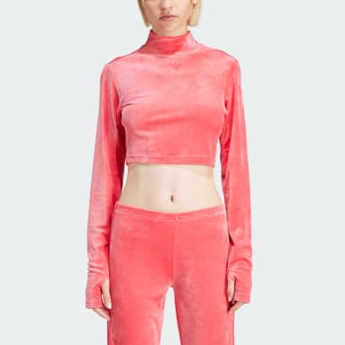Adidas Women Light Pink Risqué Corset Top Size 8 Or medium 