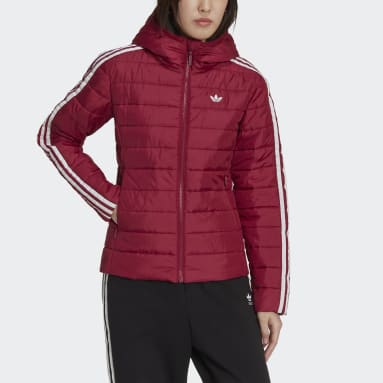 Frauen Originals Hooded Premium Slim Jacke Rot