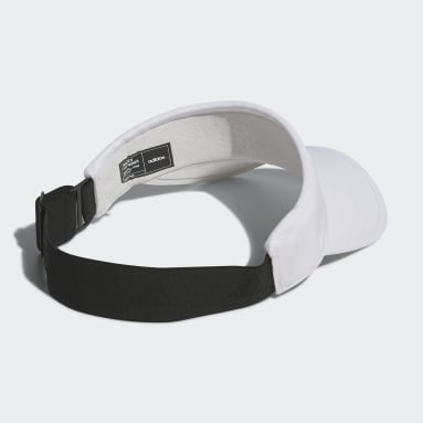 Women Golf White Logo Patch Visor