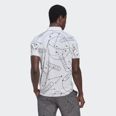 Camiseta Polo Club Graphic  Deporte Tenis Blanco Hombre Tenis