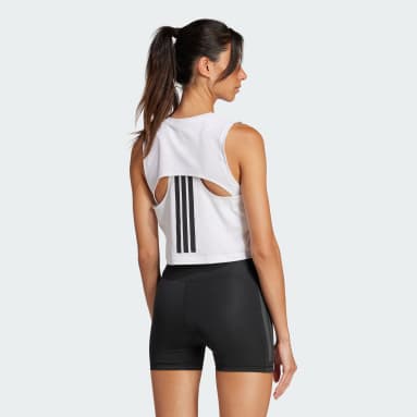 เสื้อกล้ามทรงบ็อกซี Power 3-Stripes